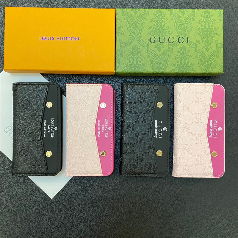 ルイ ヴィトン iphone ケース 手帳 型 iphone16/16pro ケース カード収納 iphoneケース 手帳型 ブランド レディース gucci スマホケース 手帳型Iphone15/14/13 スマホケース かわいい