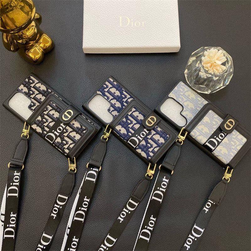 ディオール galaxy s24/s24 Ultra ケース カード 収納 スマホ ショルダー ギャラクシー note20 galaxy s23 ultra ケース ショルダー galaxy s22/s21 ウルトラ ケース ブランド 