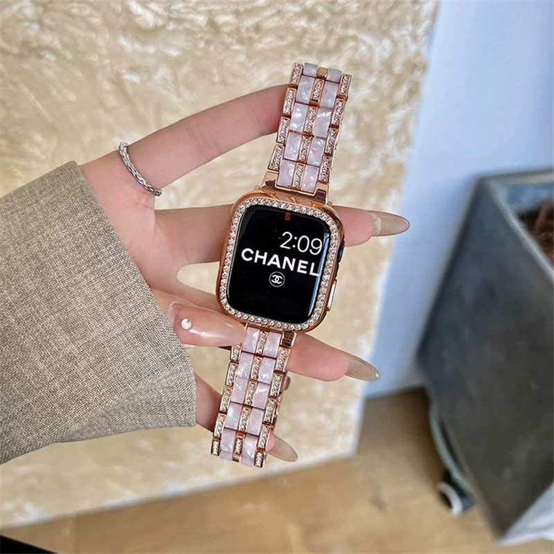 【apple watchケース付き】アップル ウォッチ バンド 女性 人気 42mm 44mm 45mm 49mm apple watchバンド キラキラ ラインストーン 交換 apple watch バンド 店舗 オシャレ 小物