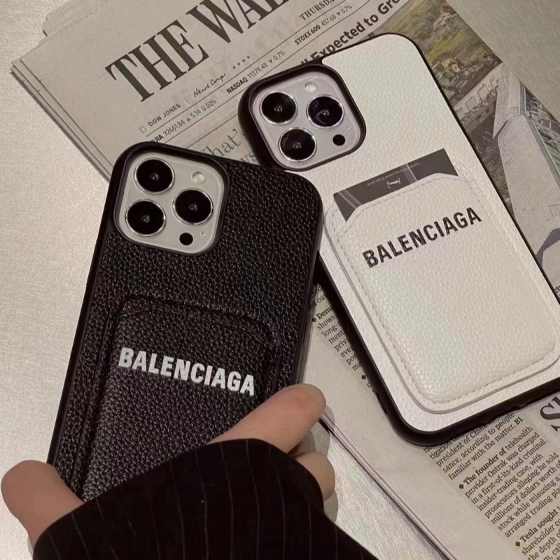 バレンシアガ iphone16 ケース iphone16plus ケース ハイ ブランド iphoneケース お揃い さりげない balenciaga アイフォン15/14プロケース iphone13/12/11pro ケース 背面 収納 ブランド パロディ
