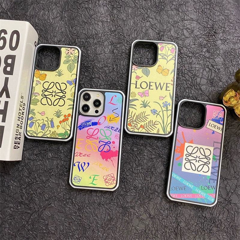 ロエベ iphone16/16pro ケース 安い loewe iphone15/14 ケース お 揃い iphone13/12 ケース ハイ ブランド iphoneケース ブランド 可愛い iphone ケース ブランド 人気