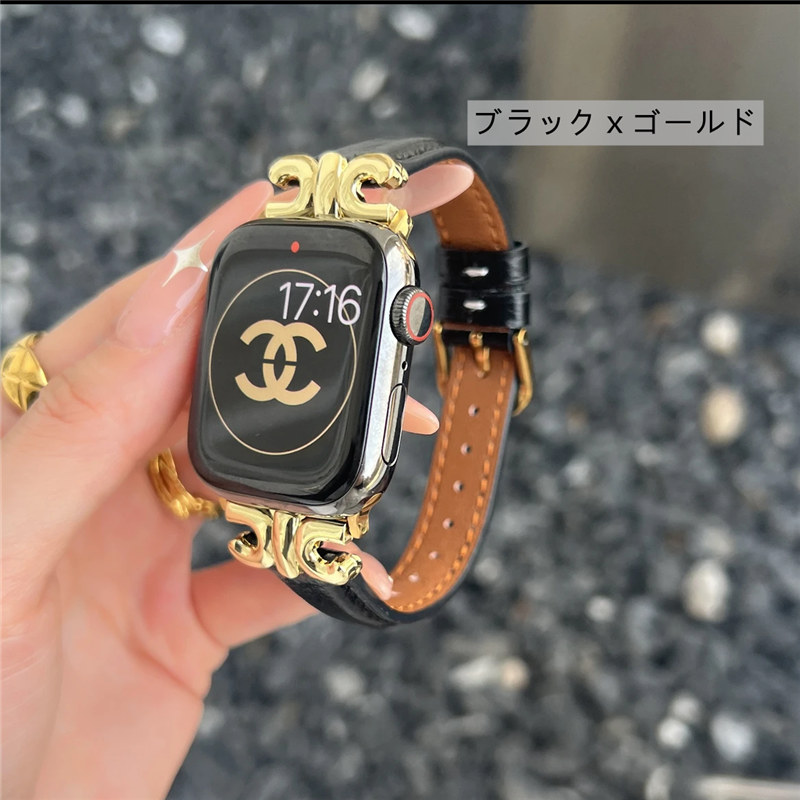 セリーヌ風 apple watch バンド レザー アップル ウォッチ バンド どこで 買える apple watch バンド 女性 人気 アップル ウォッチ ウルトラ バンド アクセサリー